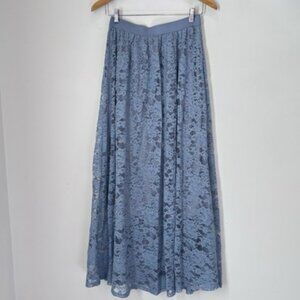 NEW! BOHO COQUETTE GIRL LACE MAXI SKIRT